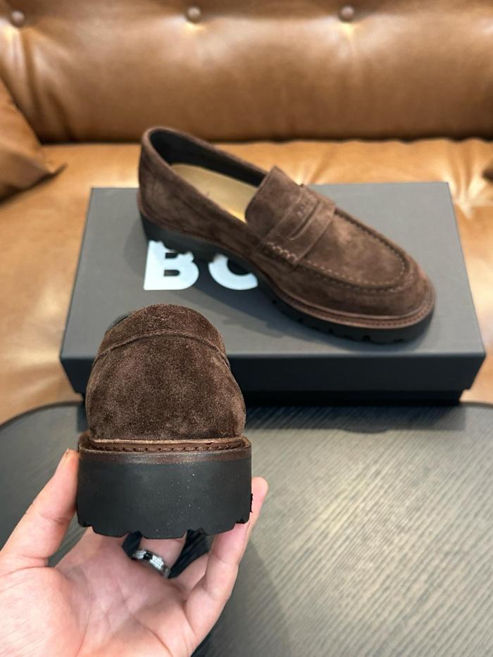 HUGO BOSS Loafers Men's Dark Brown