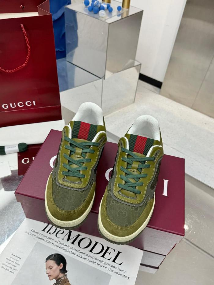 GUCCI Re Web Sneaker 'Dark Green'