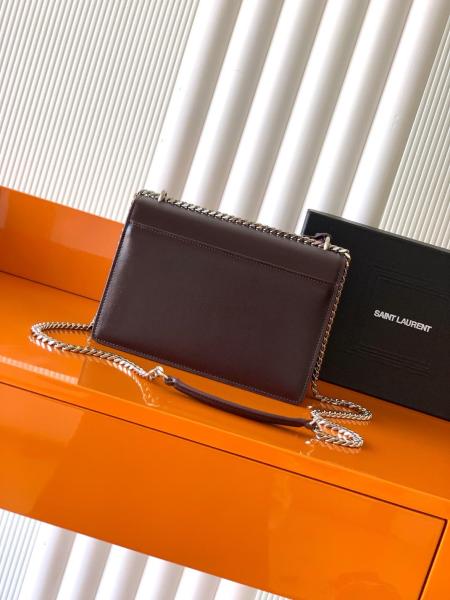 SAINT LAURENT Sunset Medium Shoulder Bag  size 22*8*16 CM