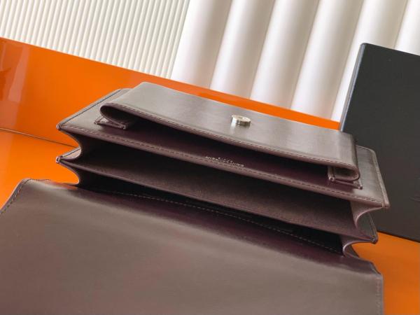 SAINT LAURENT Sunset Medium Shoulder Bag  size 22*8*16 CM