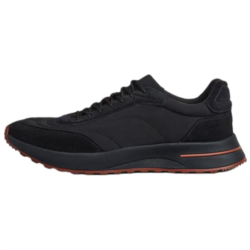 Loro Piana Week End Walk Low top Casual Shoes Men's Black