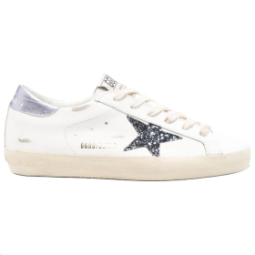 Golden Goose Super Star White Black Glicine