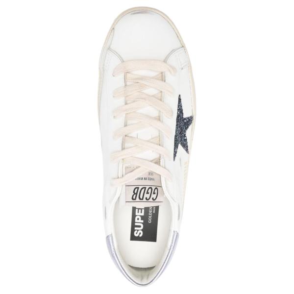 Golden Goose Super Star White Black Glicine