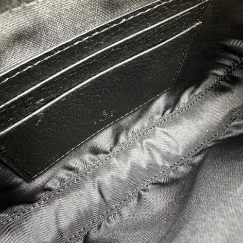 GUCCI GG Marmont Leather Camera Bag, Shoulder Bag Mini Women's Black 772759-AAE5F-1062 size 18.3*4.1*11 cm