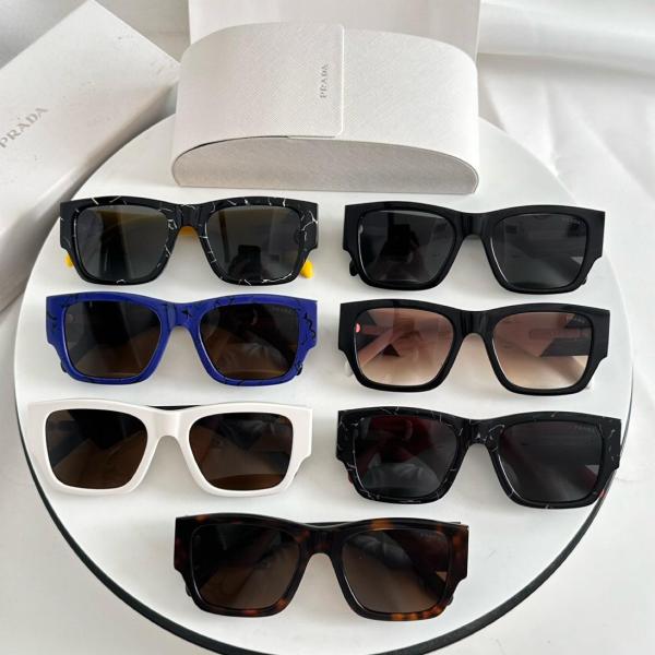 PRADA Eyewear Logo-arm Detail Sunglasses