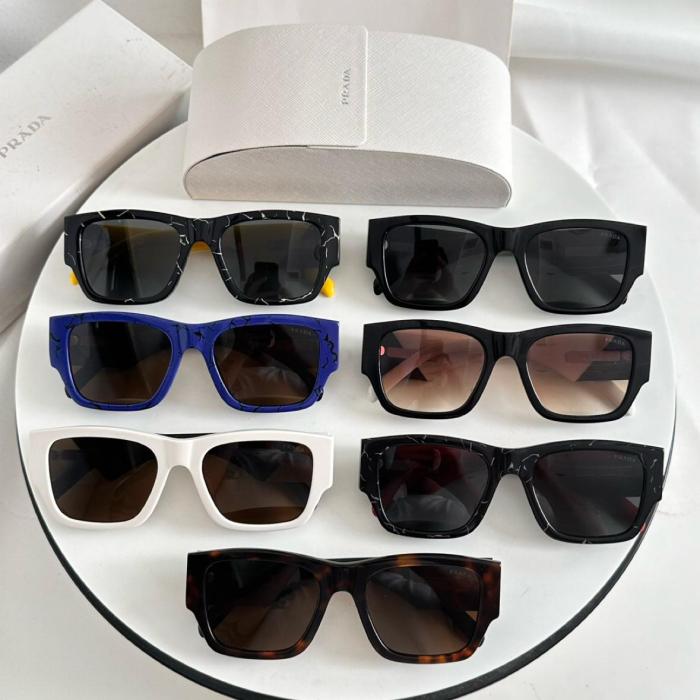PRADA Eyewear Logo-arm Detail Sunglasses