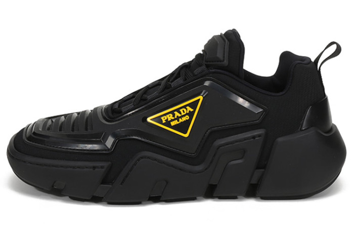 PRADA Low-Top Sports Casual Shoes Men's Black