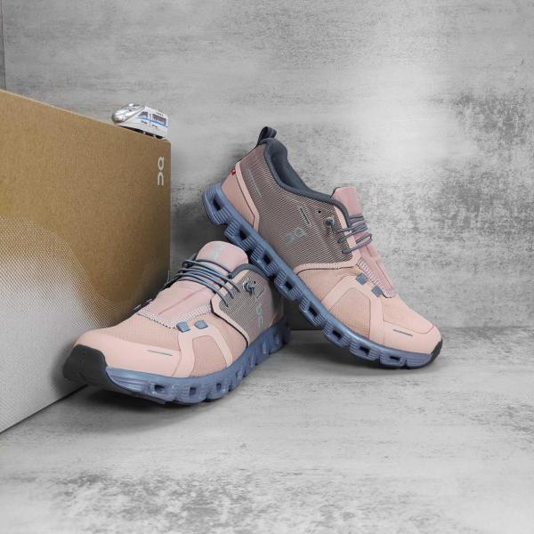 On Running Cloud 5 Waterproof Rose Fossil (Women's)