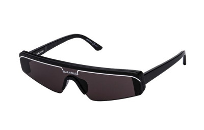 Balenciaga Rectangular Sunglasses Unisex Black