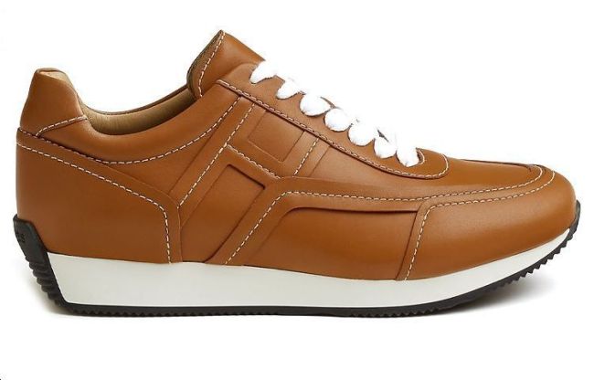 HERMES Trail Low top Casual Shoes Men's Brown