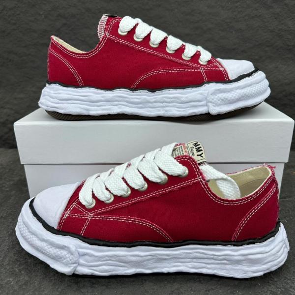 Maison Mihara Yasuhiro Peterson 23 OG Sole Canvas Low Red