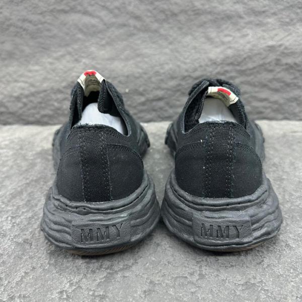 Maison Mihara Yasuhiro Peterson 23 OG Sole Canvas Low Black Black