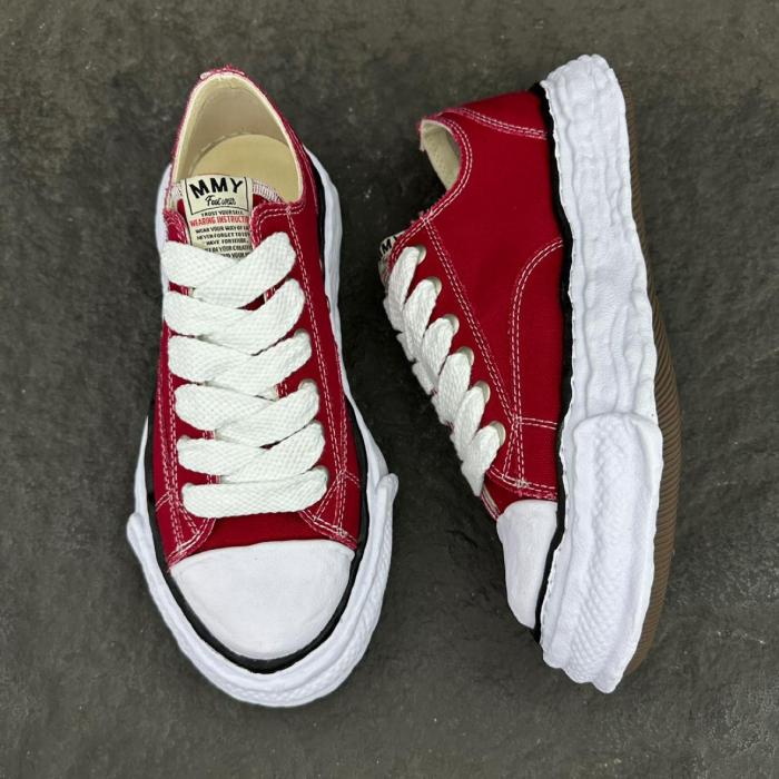 Maison Mihara Yasuhiro Peterson 23 OG Sole Canvas Low Red