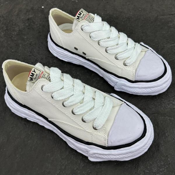 Maison Mihara Yasuhiro Peterson 23 OG Sole Canvas Low White
