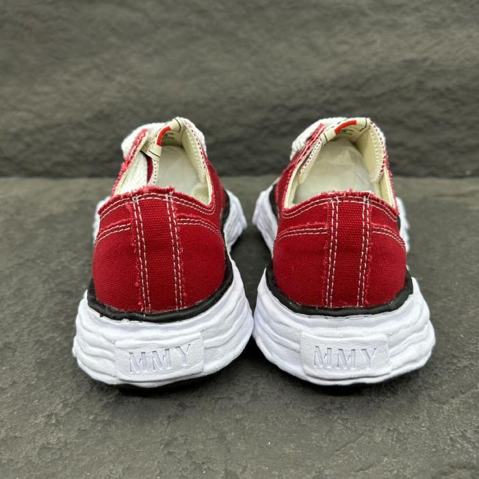 Maison Mihara Yasuhiro Peterson 23 OG Sole Canvas Low Red