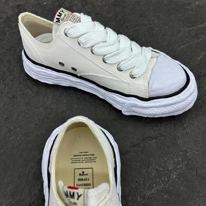 Maison Mihara Yasuhiro Peterson 23 OG Sole Canvas Low White