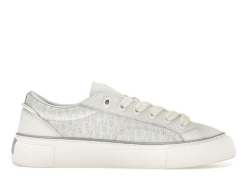 Dior B33 Sneaker White Smooth Calfskin Oblique Jacquard
