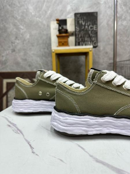 Maison Mihara Yasuhiro Peterson 23 OG Sole Canvas Low Green
