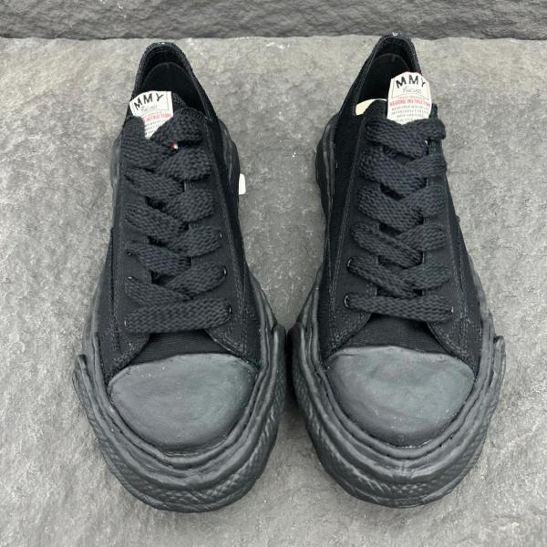 Maison Mihara Yasuhiro Peterson 23 OG Sole Canvas Low Black Black