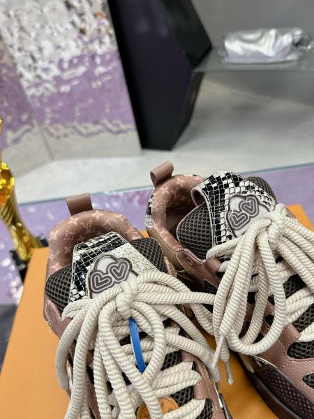 Louis Vuitton Skate Sneaker Brown Snakeskin