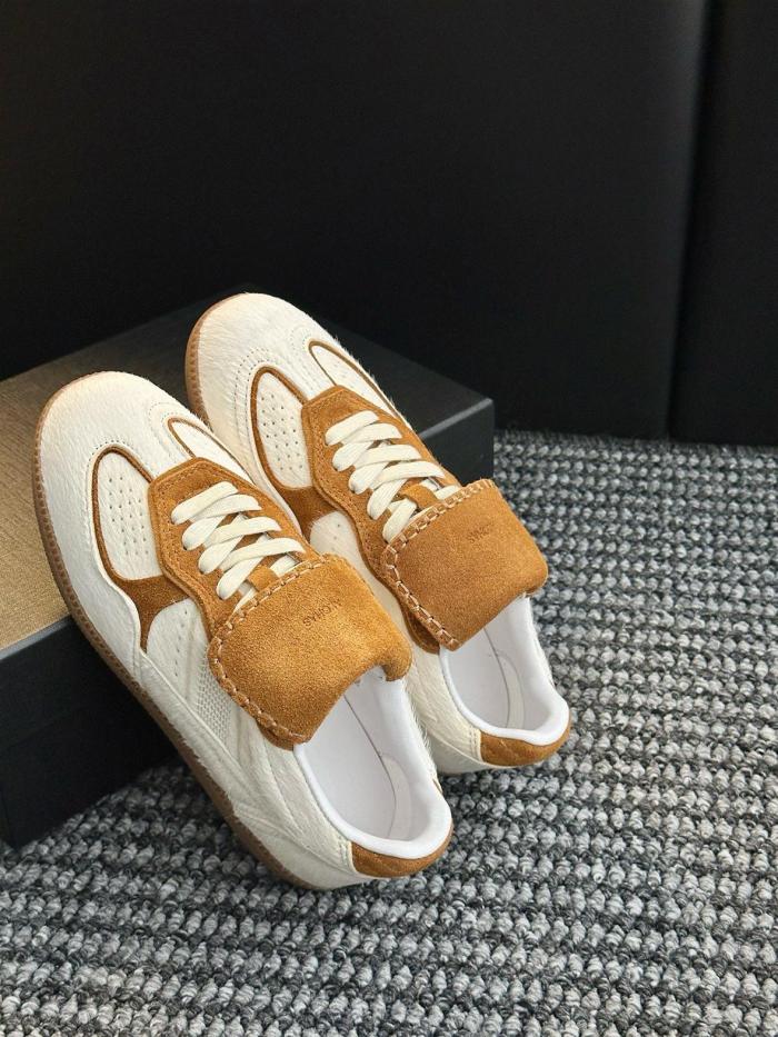 ALOHAS TB.490 Low Top Skateboard Shoes Unisex Brown