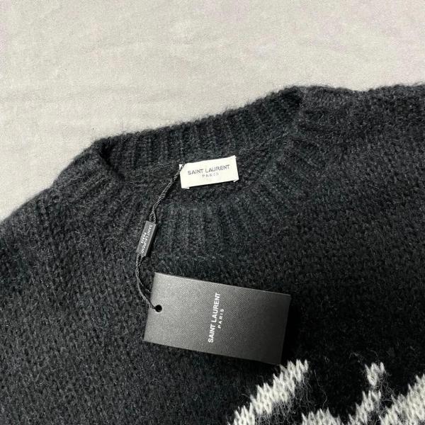 SAINT LAURENT 90S Sweater In Mohair