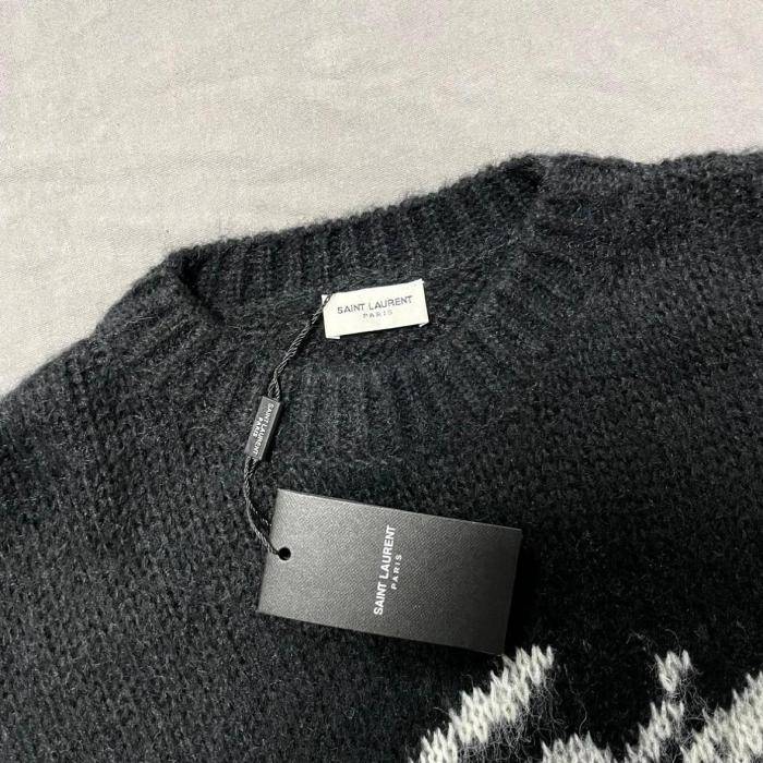 SAINT LAURENT 90S Sweater In Mohair
