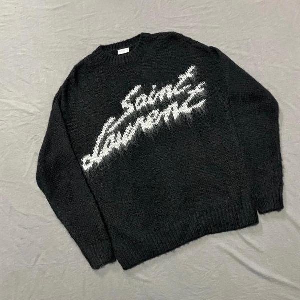SAINT LAURENT 90S Sweater In Mohair