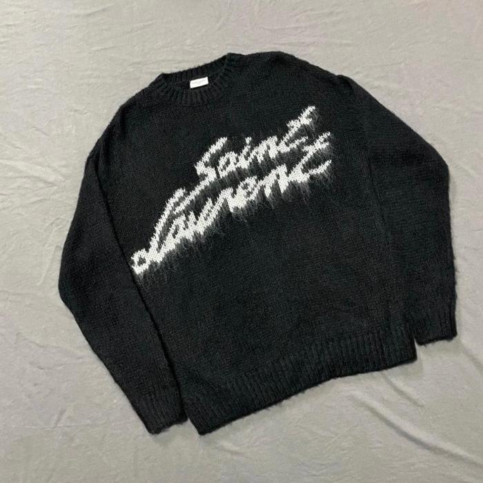SAINT LAURENT 90S Sweater In Mohair