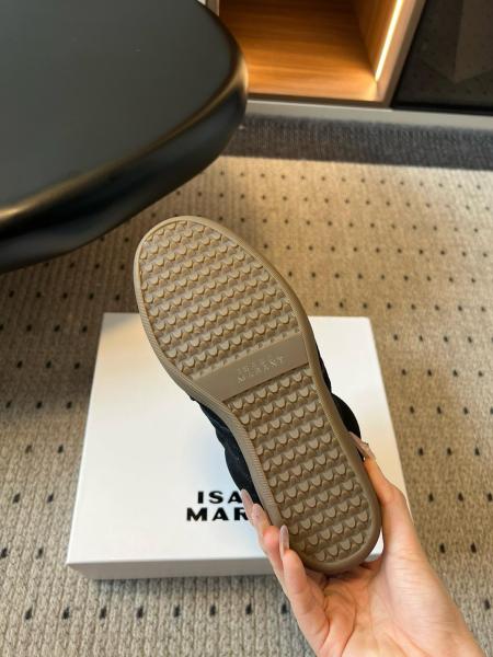 ISABEL MARANT High Top Skateboard Shoes Women's Black