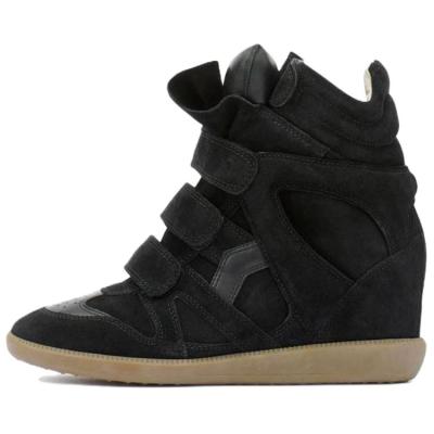 ISABEL MARANT High Top Skateboard Shoes Women's Black