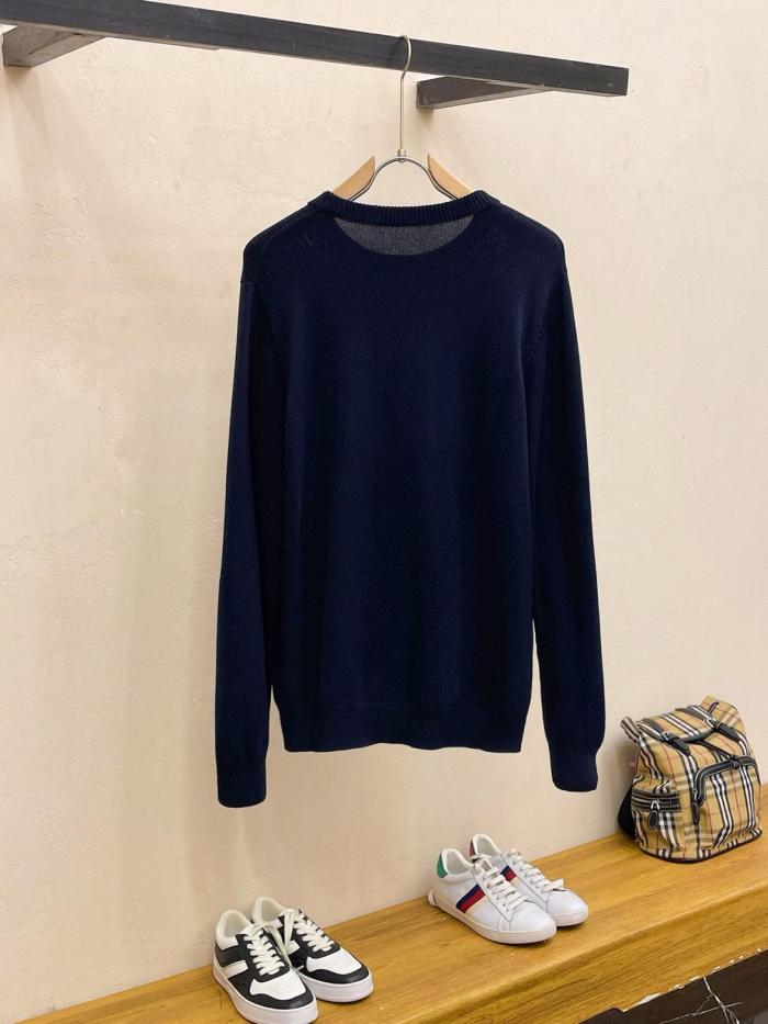 CELINE Boat Neck Sweater In Cashmere And Wool
