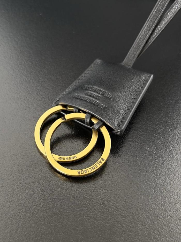 Balenciaga Bel Air Calfskin HOBO Bag Shoulder Bag Large Size Women's Black 8057582ABAV1000 size 43.9*14.9*39.8 cm