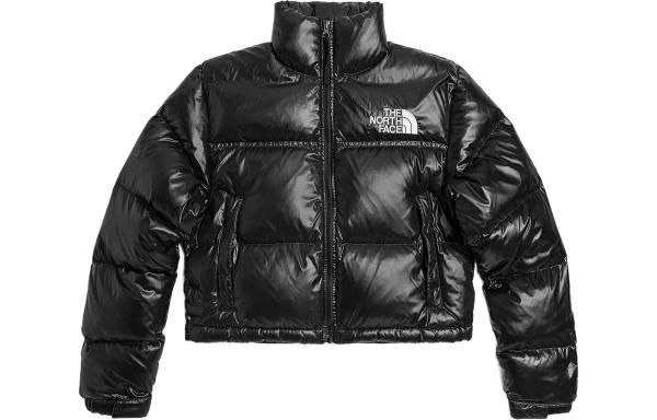 THE NORTH FACE Women'ss Nuptse 700 Fill Short Jacket Tnf Black
