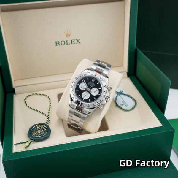 ROLEX Universe Slim Ditan Series Automatic Mechanical Movement Men's Watches Watch 40mm Black Dial 18K White Gold Case