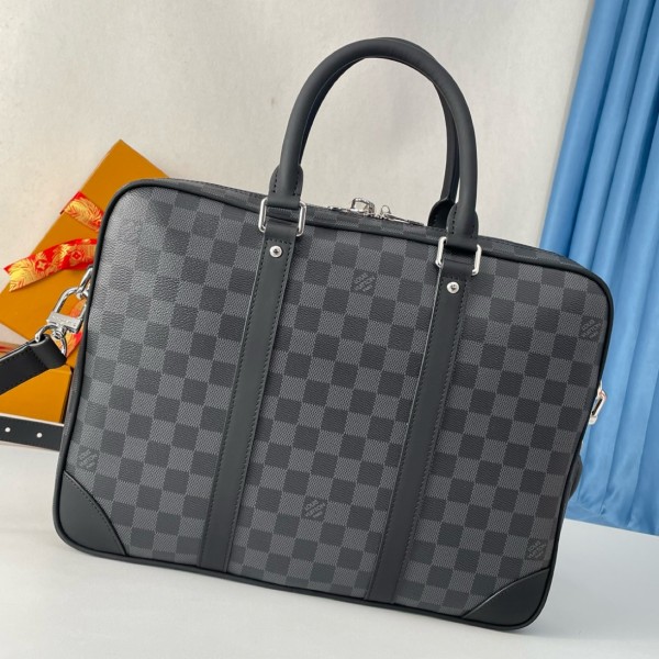 LOUIS VUITTON Porte-Documents Voyage NM N40445 size 36.5*6*27.5 cm