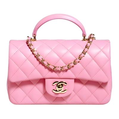 CHANEL 23P SS Handbags AS2431-B06660-NM370 size 20*6*12 cm