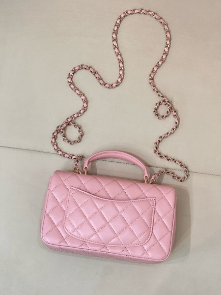 CHANEL 23P SS Handbags AS2431-B06660-NM370 size 20*6*12 cm