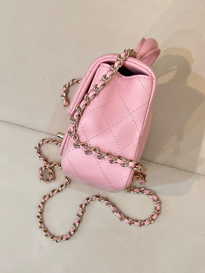 CHANEL 23P SS Handbags AS2431-B06660-NM370 size 20*6*12 cm