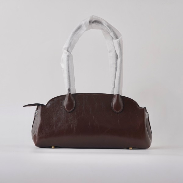 COACH Leather Handbag, Shoulder Bag Tubas Women's Maple CCM57-B4MPL size 34.29*12.07*15.88cm