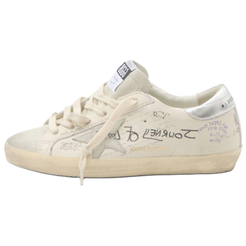 Golden Goose Super Star Low Top Skateboard Shoes White