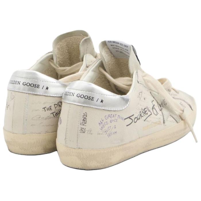 Golden Goose Super Star Low Top Skateboard Shoes White