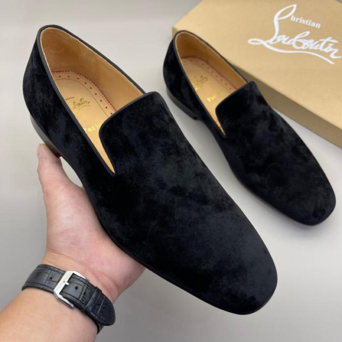 Christian Louboutin Classic Slip on Loafers