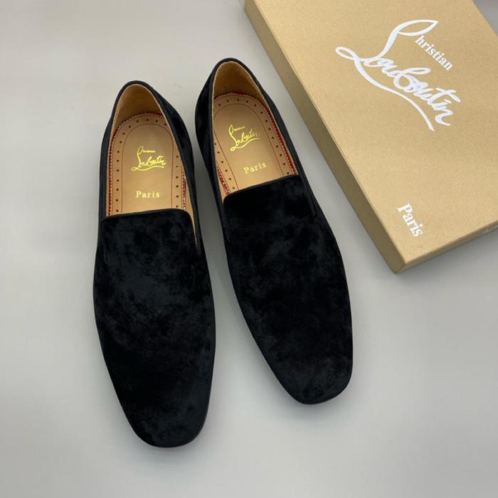 Christian Louboutin Classic Slip on Loafers