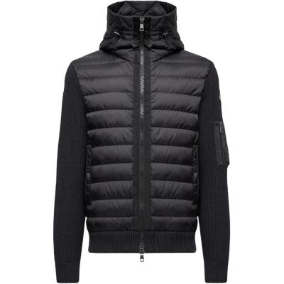 Moncler Quilted Zip Up Jacket