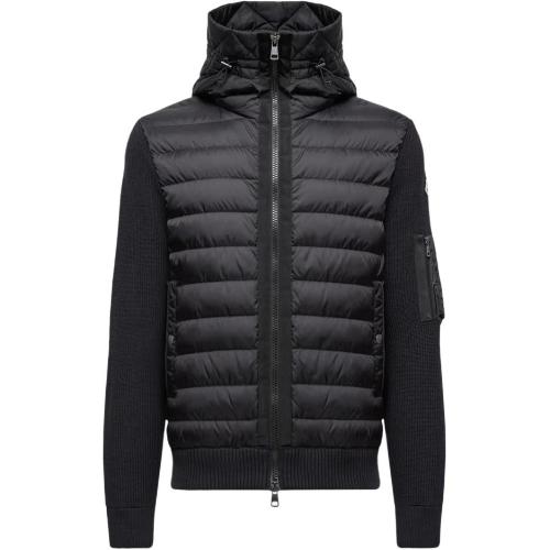 Moncler Quilted Zip Up Jacket