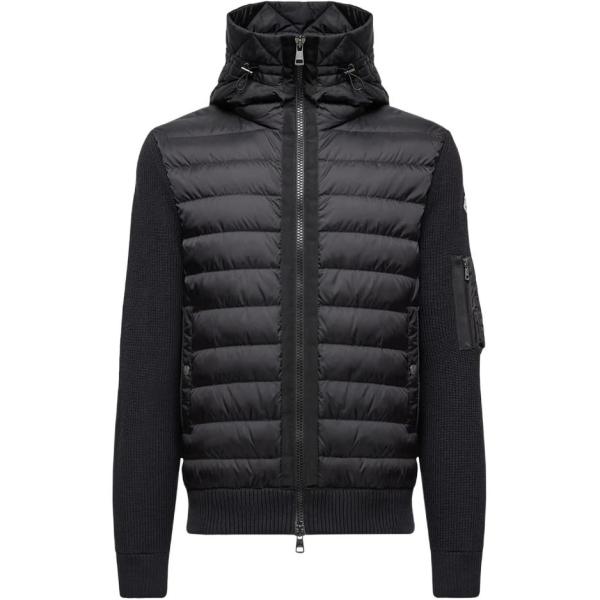 Moncler Quilted Zip Up Jacket