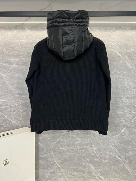 Moncler Quilted Zip Up Jacket