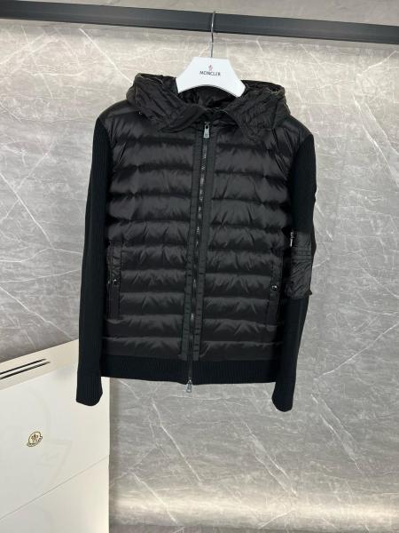 Moncler Quilted Zip Up Jacket