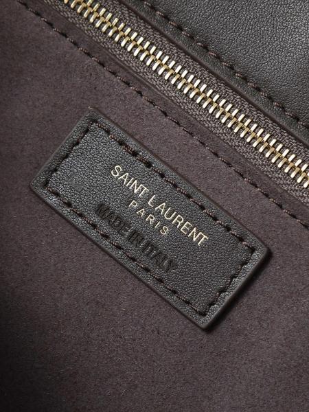 SAINT LAURENT LE57 Series Calfskin Shoulder Bag Regular Women's Light Musk 763435-008IW-3645 size 50*18*28 cm